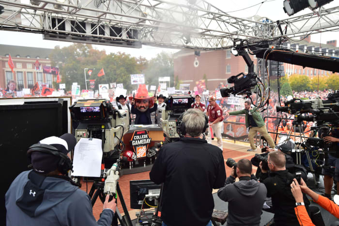 The Game Day cast has expanded since it was last at a Bedlam game.